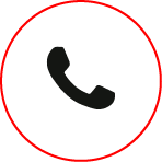 Icon eines Telefons im roten Kreis, symbolisiert die Kontaktaufnahme für ViSec Sicherheitslösungen.